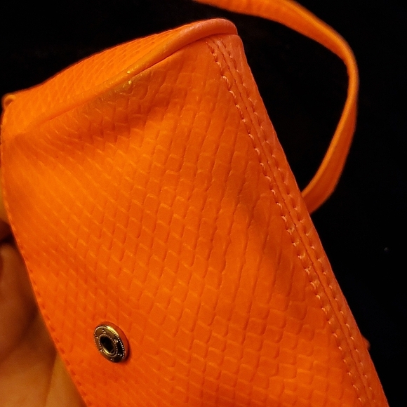 Nine West Neon Orange Festival Micro Bag - Picture 12 of 16